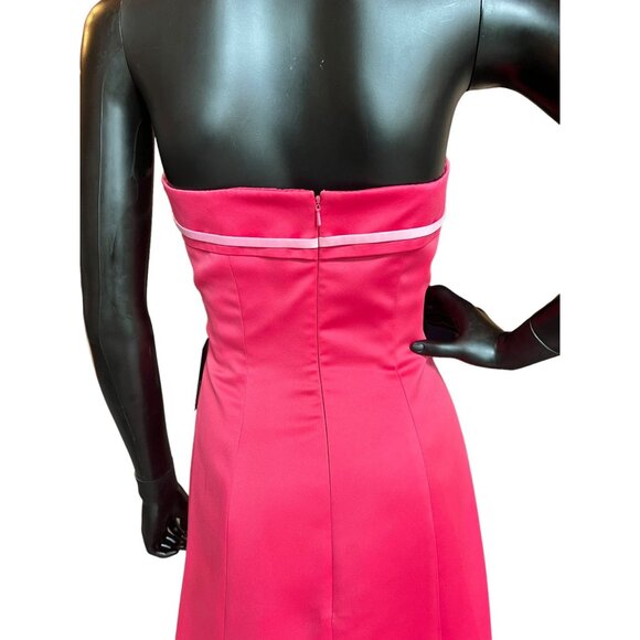 Pink on Pink Bill Levkoff Mid-Length Dress - Picture 4 of 5